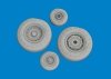 Eduard 672416 E-2C wheels HELLER 1/72